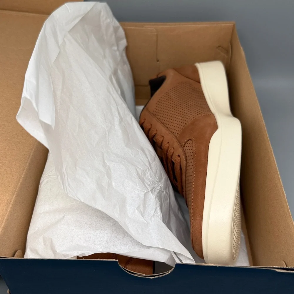 Cole‎ Haan GC Modern Perf Brown Leather Shoess  C33980 Men’s Sz 10W NWT